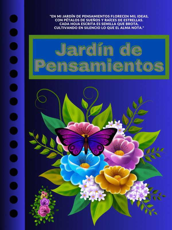 Jardín de mis pensamientos Diario de gratitud - Imagen 2