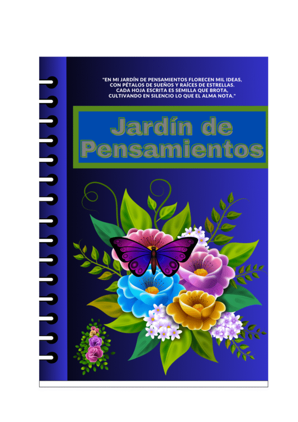 Jardín de mis pensamientos Diario de gratitud